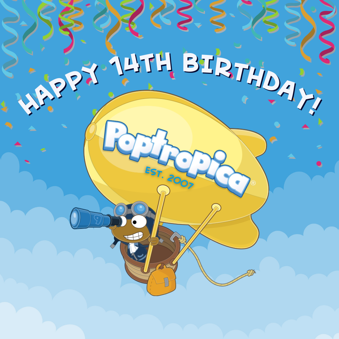 Poptropica's 14th Birthday