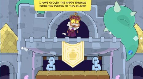 He has stolen the happy endings!