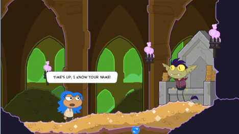 A face-to-face meeting in the throne room