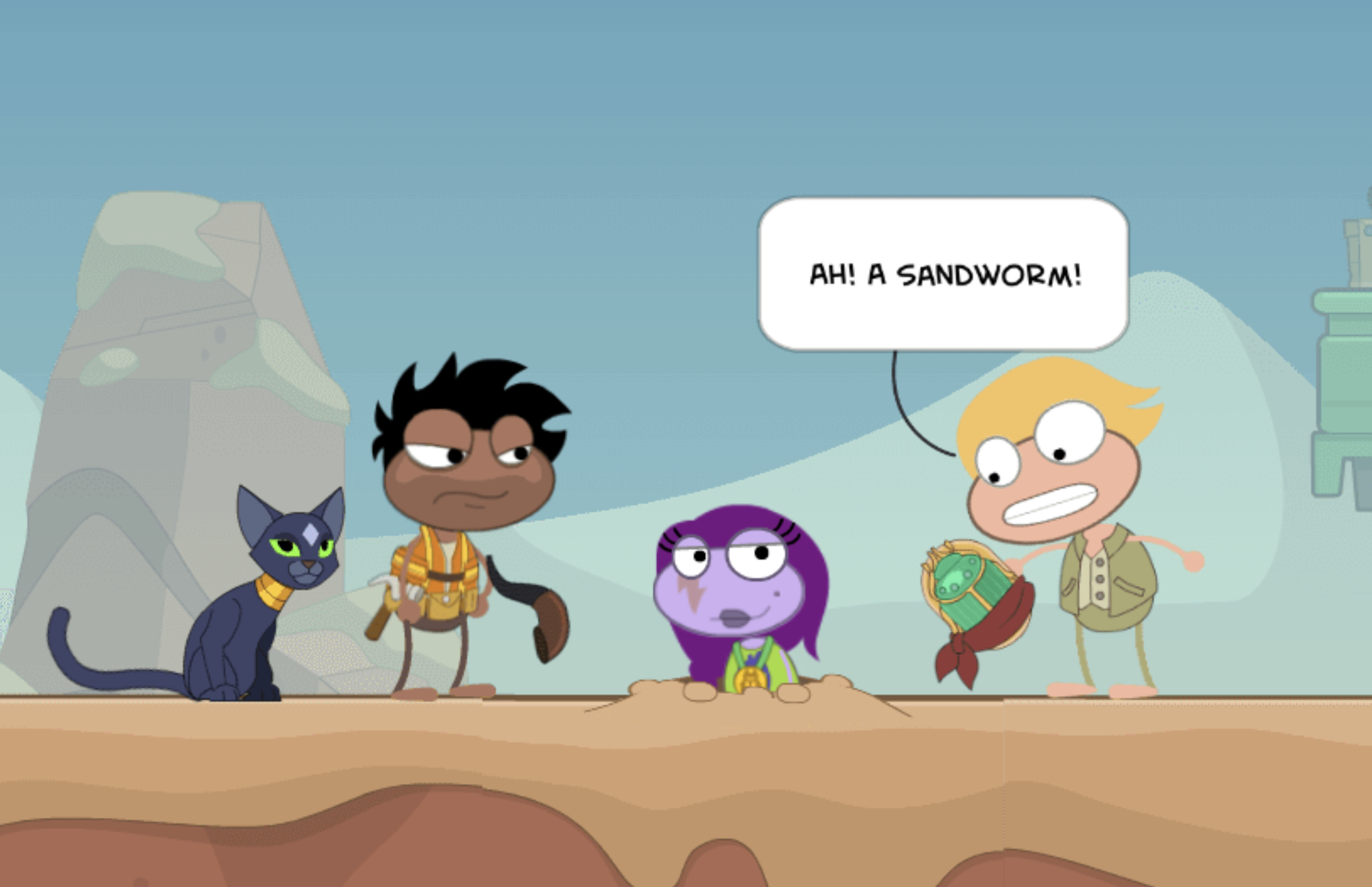 A sandworm!