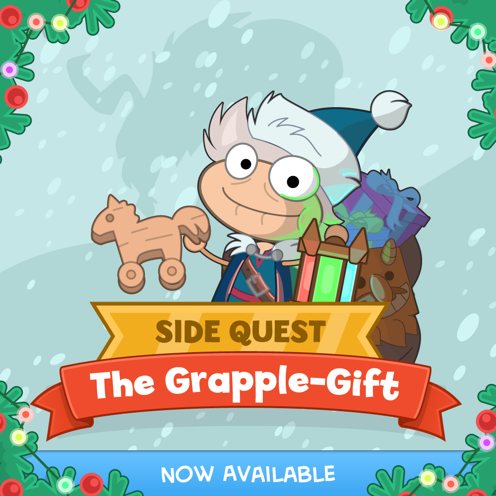 Grapple-Gift side quest is now available!